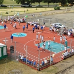 From the roof of the school