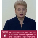 President of Lithuania D. Grybauskaite