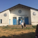 In place of the Lithuanian Catholic Church built at the end of the 19th century, which was destroyed by the 1917 revolutionaries, now stands a club.