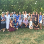 The Kazickas Family members and relatives of those who once lived here with the Lithuanians of nowadays Chornaya Padina. The older generation still speaks good Lithuanian