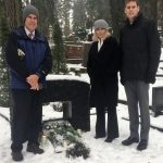 Visiting their Parents' Final Resting Place in Vilnius Antakalnis Cemetery