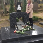 Jurate Kazickas visits her parents final resting place