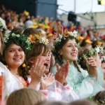 Kelionės vykdant trimus - Dainų festivalis Latvijoje (2013), Estijoje ir Lietuvoje (2014), bei Pasaulio chorų žaidynės latvijoje (2014).