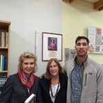 Jurate, Lucy and Augie at the Panevezys V. Zemkalnis School