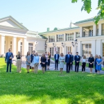 BTLT students with the President and First Lady